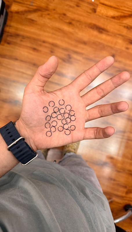 پرسینگ‌حلقه ای ساده